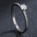Inel Solitaire cu Zirconii