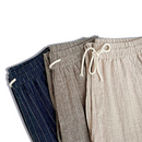 Pantaloni din In cu Dungi Mediterraneo