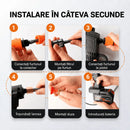 Aparat de Spălat cu Presiune WaterJET PRO [AZI BATERIE EXTRA CADOU]
