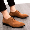 Pantofi Eleganți Bărbați Stil Velur Veneto