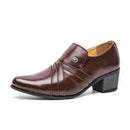 Pantofi Eleganți Bărbați cu Toc Înalt