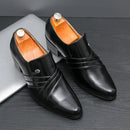 Pantofi Eleganți Bărbați cu Toc Înalt