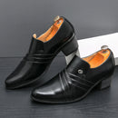 Pantofi Eleganți Bărbați cu Toc Înalt